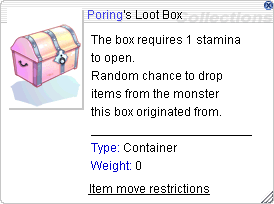 🐹ของดรอปจากมอนสเตอร์